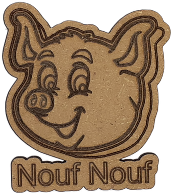 Magnet - Cochon personnalisable